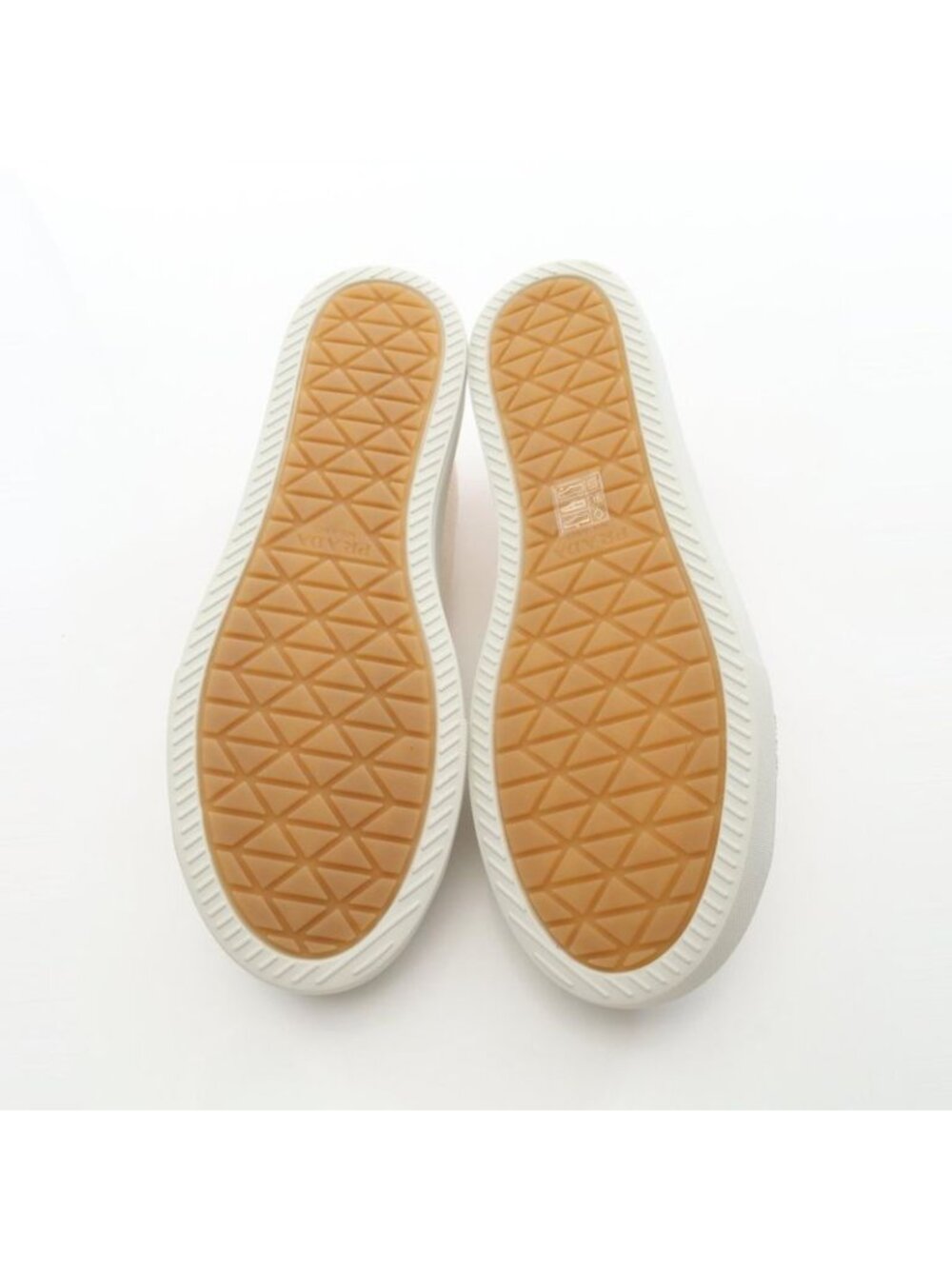 Prada Sneakers Canvas Beige 7 - Picture 4 of 7